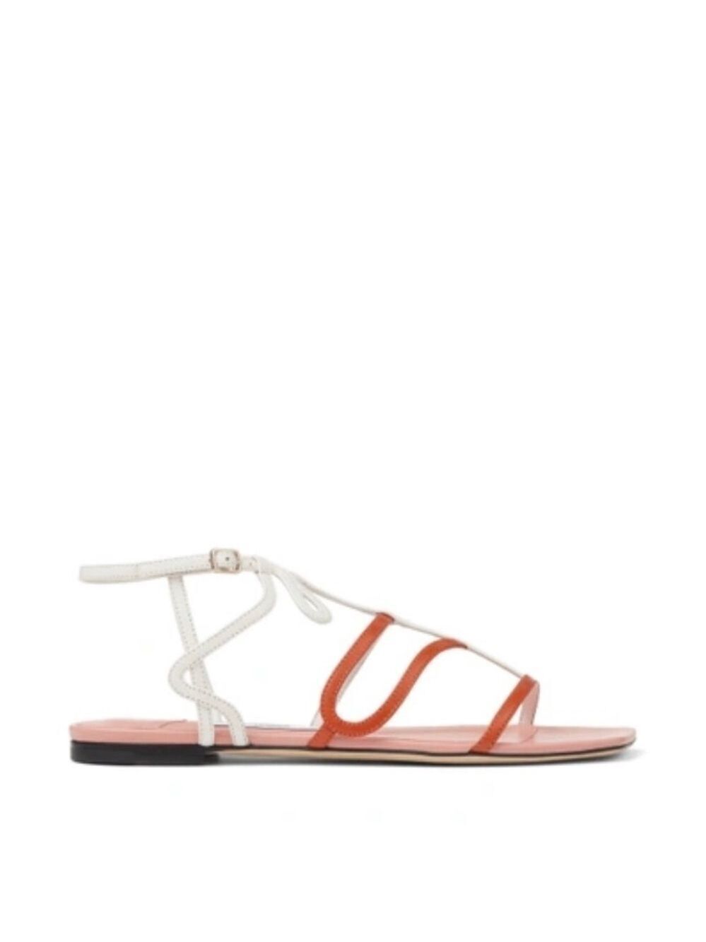 Jimmy Choo Vice coulor-block flat sandal